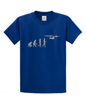 Evolution Inspired Classic Unisex Kids and Adults T-Shirt
